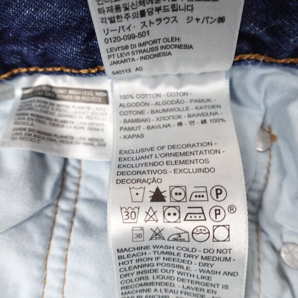 Levi's 501 Premium Jeans Women's 29x30 Original Fit 100% Cotton Denim - Picture 4 of 13